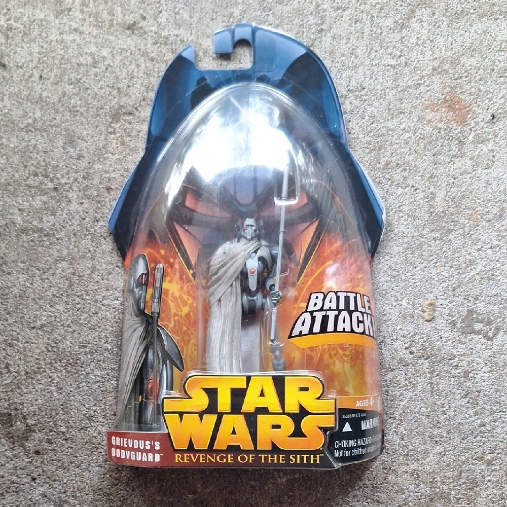 Star Wars Grievous's Bodyguard Figure with Battle Feature